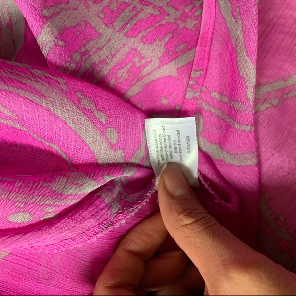 SOLD✨Lane Bryant V neck Polyester Sheer Blouse - Picture 7 of 8